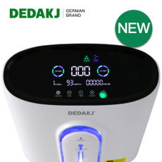 DEDAKJ源头厂家制氧气机带雾化吸氧器氧气机DE-Q1W雾化家用氧气