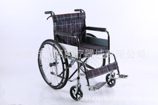 电镀双翻硬座轮椅/折叠老人/轻便便携轮椅车/